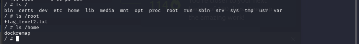 dockremap user discovered